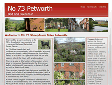 Tablet Screenshot of no73petworth.com